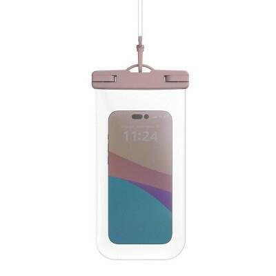 Load image into Gallery viewer, GEMS Waterproof Phone Pouch Cherry Pink Universal Size Cell Phone Cover
