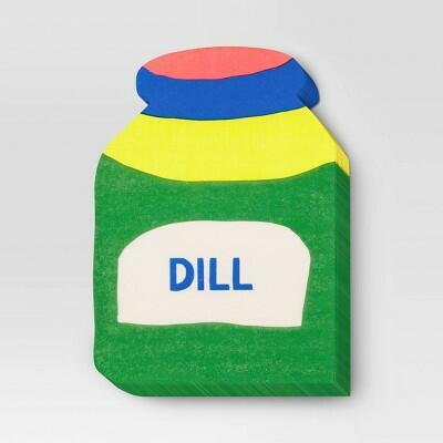 Load image into Gallery viewer, Room Essentials Figural Pickle Jar Napkin Multicolor

