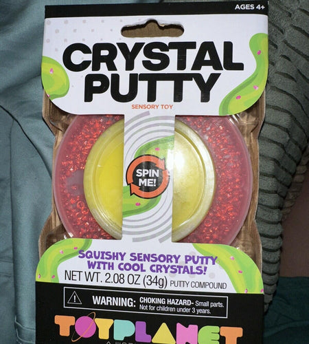 ToyPlanet Crystal Foam Sensory Squishy Foam Beads with Cool Crystals