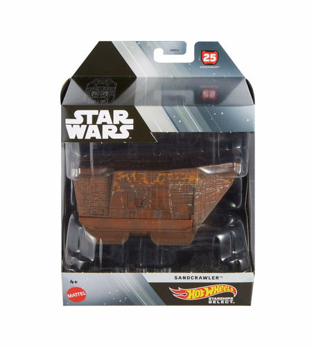 [Like New] Hot Wheels Star Wars Sandcrawler Die-Cast Vehicle 1:50 Scale Metal