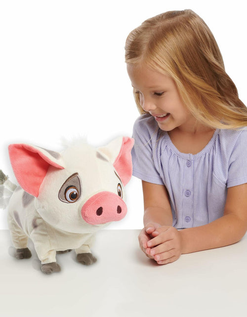 Load image into Gallery viewer, Just Play Disney Princess Moana Pua Plush Toy Sounds Movement Pink
