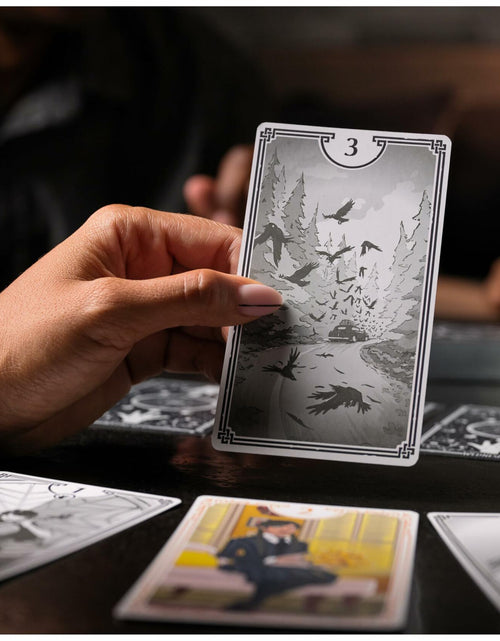 Load image into Gallery viewer, Spin Master Games Wednesday Card Game Premium Foil Cards 3-10 Players 10+
