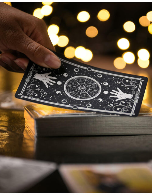Load image into Gallery viewer, Spin Master Games Wednesday Card Game Premium Foil Cards 3-10 Players 10+
