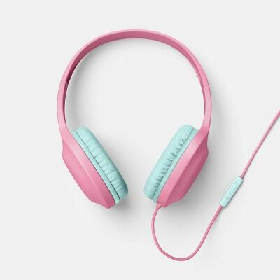 Load image into Gallery viewer, [Like New] heyday Wired On-Ear Headphones Built-in Mic Candy Pink Foam Cushions
