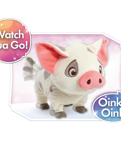 Load image into Gallery viewer, Just Play Disney Princess Moana Pua Plush Toy Sounds Movement Pink
