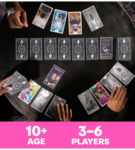 Spin Master Games Wednesday Card Game Premium Foil Cards 3-10 Players 10+