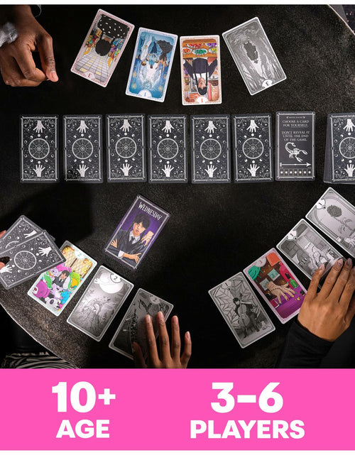Load image into Gallery viewer, Spin Master Games Wednesday Card Game Premium Foil Cards 3-10 Players 10+
