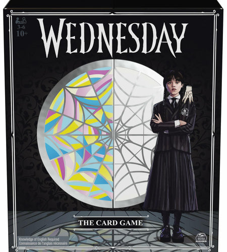 Spin Master Games Wednesday Card Game Premium Foil Cards 3-10 Players 10+