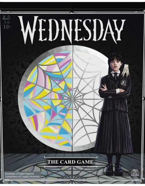 Load image into Gallery viewer, Spin Master Games Wednesday Card Game Premium Foil Cards 3-10 Players 10+

