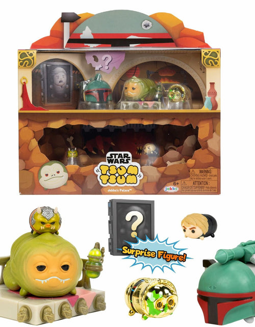 Load image into Gallery viewer, Disney Tsum Tsum Star Wars Jabba's Palace Deluxe Theme Set Plastic Movie
