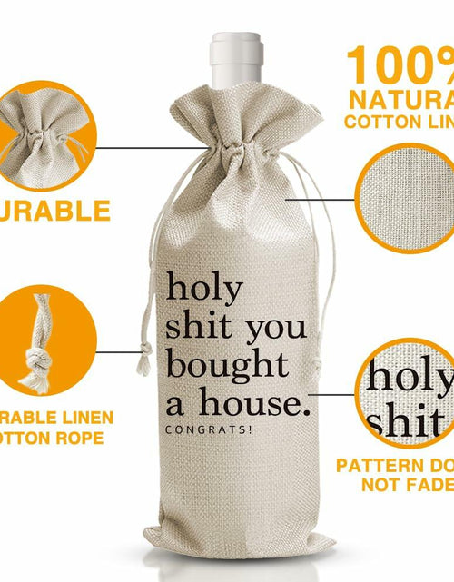 Load image into Gallery viewer, DOI-LANEE Wine Bags Housewarming Gift Homeowner Realtor Party Decorations

