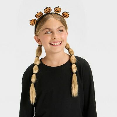 Load image into Gallery viewer, Hyde and EEK! Boutique Halloween Trick or Treat Jack O'Lantern Headband
