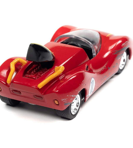 Johnny Lightning Captain Terror's Car #11 Red 1/64 Diecast Model