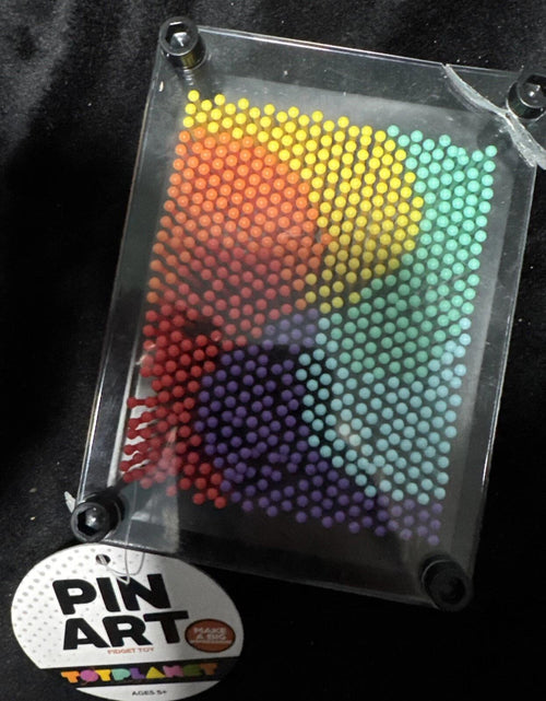 Load image into Gallery viewer, Toy Planet Gaming Remote Pin Art Fidget Sensory Toy Black
