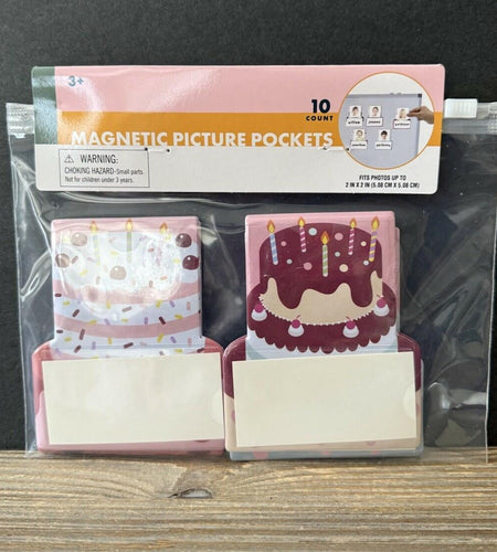 Target Magnetic Picture Pockets Student Names 2025 10 Pack Multi-Color