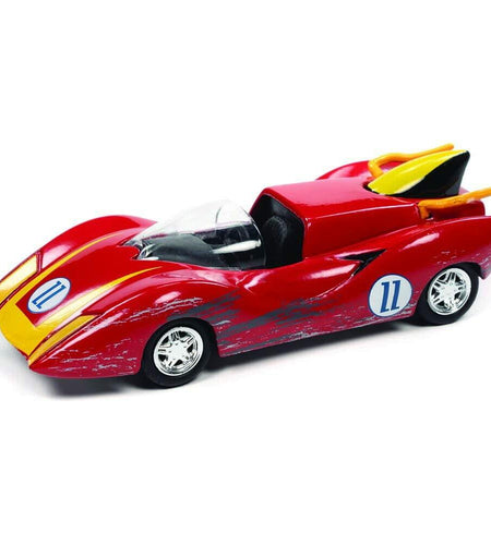 Johnny Lightning Captain Terror's Car #11 Red 1/64 Diecast Model