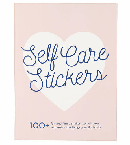 [Like New] WORLD TRAVELER Self Care Sticker Book Folio Hardcover 5x7 Art Stickers