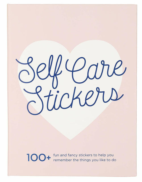 Load image into Gallery viewer, [Like New] WORLD TRAVELER Self Care Sticker Book Folio Hardcover 5x7 Art Stickers

