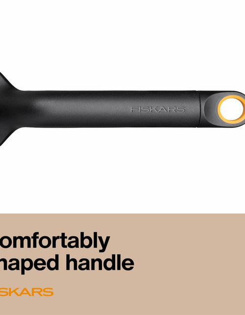 Load image into Gallery viewer, Fiskars Eco Cultivator Wide Angled Tines Ergonomic Handle Black
