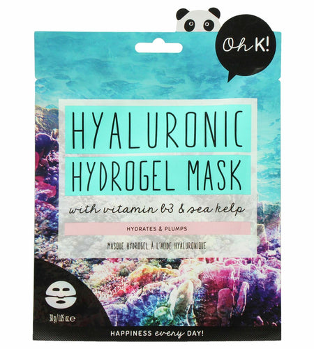 Oh K! Hydrogel Mask Moisturizing Face Sheet Hyaluronic Acid 1 Pc Marine