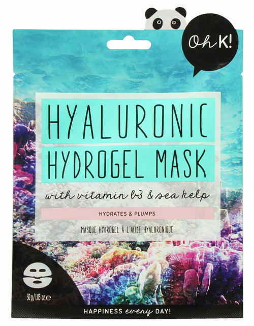 Load image into Gallery viewer, Oh K! Hydrogel Mask Moisturizing Face Sheet Hyaluronic Acid 1 Pc Marine
