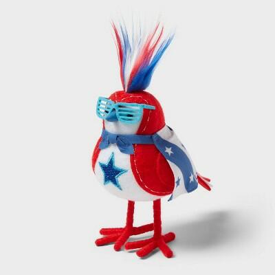Load image into Gallery viewer, Featherly Friends Hero Boy Sun Squad Red White Blue
