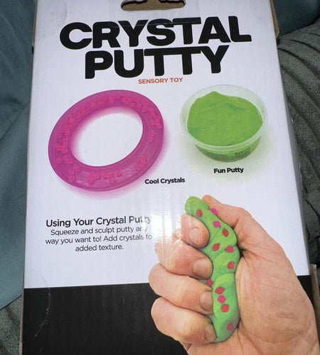 ToyPlanet Crystal Foam Sensory Toy Squishy Foam Beads With Cool Crystals