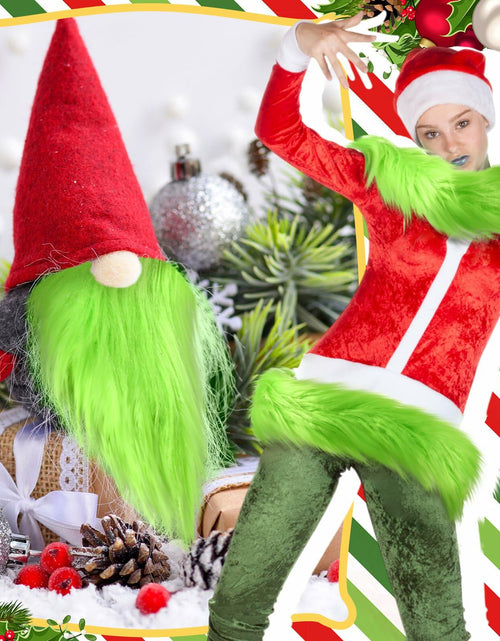 Load image into Gallery viewer, Knitgrip Christmas Tree Topper Bow Set 14 Pcs Lime Green 2.4 Inch
