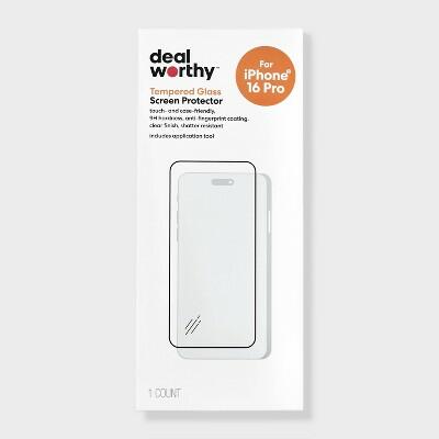 Load image into Gallery viewer, Apple iPhone 16 Pro Tempered Glass Screen Protector Clear Anti-Fingerprint
