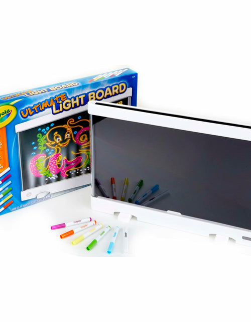 Load image into Gallery viewer, Crayola Ultimate Light Board 7-Piece Set LED Drawing &amp; Tracing Toy
