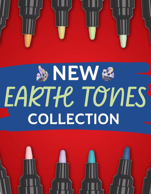 Load image into Gallery viewer, Sharpie Creative Markers Water-Based Bullet Tip Earth Tones Glowing Tropics 5ct
