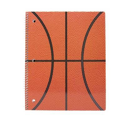 Load image into Gallery viewer, Continental Accessory Hoops Basketball Skin Notebook 80ct Wide Ruled
