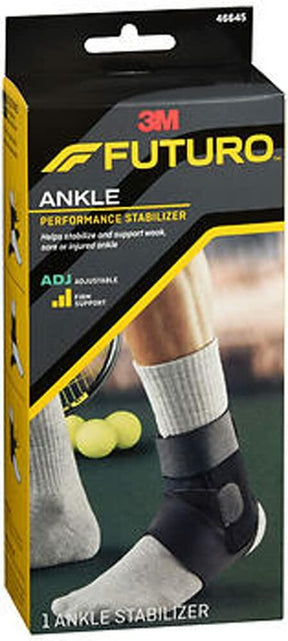 Load image into Gallery viewer, FUTURO Sport Deluxe Ankle Stabilizer Adjustable Gray Pack of 2
