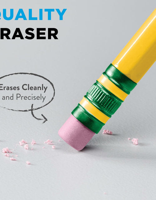 Load image into Gallery viewer, Ticonderoga Wood-Cased Pencils Unsharpened 2 HB Soft Yellow 12 Count

