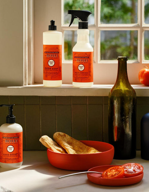 Load image into Gallery viewer, Mrs. MEYER'S CLEAN DAY Liquid Dish Soap Tomato Vine Scent 16oz Bottle
