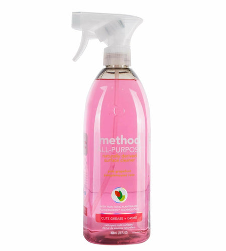 Method All-Purpose Cleaner Spray Pink Grapefruit Plant-Based 28oz Pack of 1