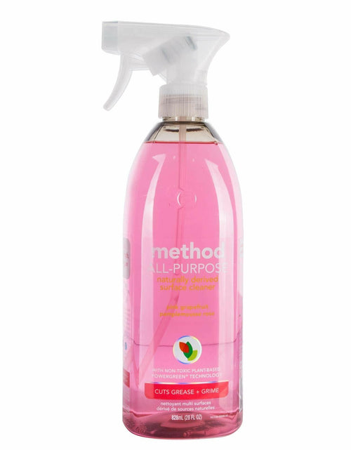Load image into Gallery viewer, Method All-Purpose Cleaner Spray Pink Grapefruit Plant-Based 28oz Pack of 1
