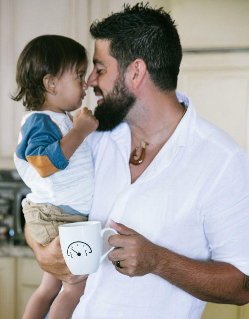 Load image into Gallery viewer, Pearhead #Dadlife Ceramic Mug 16oz Father's Day Gift Novelty Kitchen
