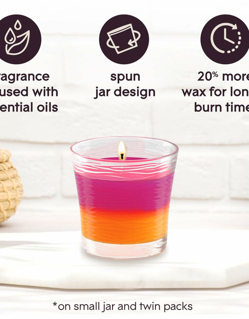 Load image into Gallery viewer, Glade 2in1 Scented Candle Jar Hawaiian Breeze &amp; Vanilla Passion 4.08oz 2 Ct
