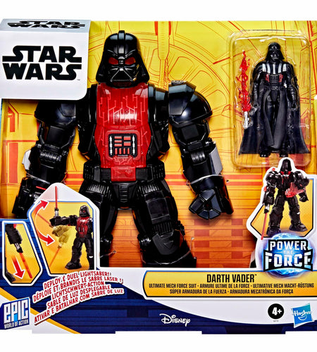 STAR WARS Darth Vader Ultimate Mech Force Suit 11in & 4in Figures