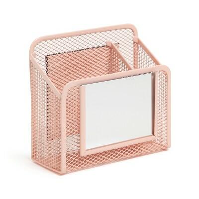 Load image into Gallery viewer, U Brands Locker Mesh Cup with Mirror Lucent Dreams Pink
