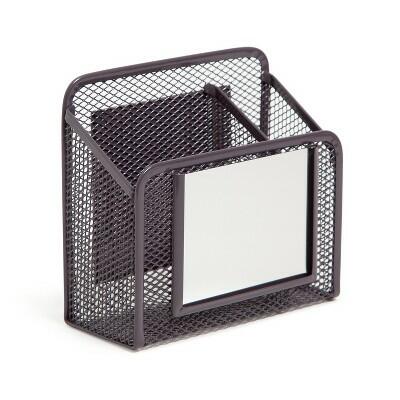 Load image into Gallery viewer, U Brands Locker Mesh Cup with Mirror Dusty Black
