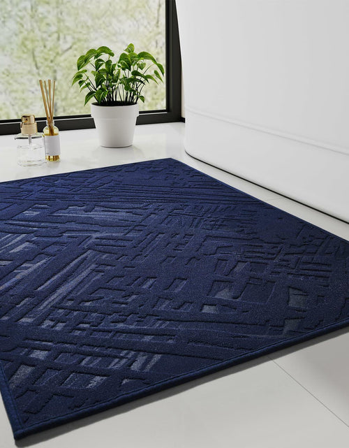 Load image into Gallery viewer, tchidio Soft Absorbent Non-Slip Bath Mat Rubber Backed Machine Washable
