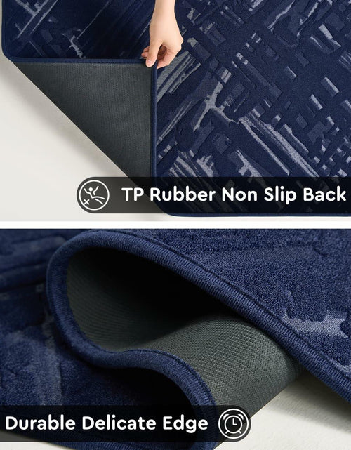 Load image into Gallery viewer, tchidio Soft Absorbent Non-Slip Bath Mat Rubber Backed Machine Washable

