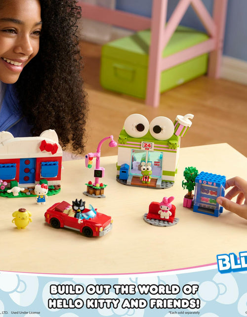 Load image into Gallery viewer, BLDR Hello Kitty Badtz-Maru Convertible Building Set 0111 with 2 Minifigures
