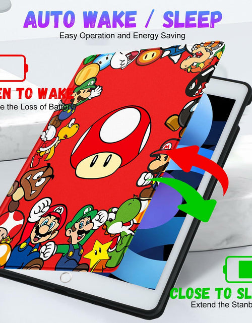 Load image into Gallery viewer, Besoar iPad Air 3/Pro 10.5 Case Cute Cartoon Kawaii Slim Folio Mogu Color
