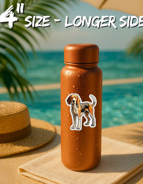 Load image into Gallery viewer, Foxhound Sticker 4 Inch Waterproof Vinyl Decal Durable Black

