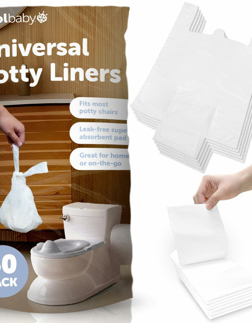 Load image into Gallery viewer, Jool Baby Disposable Potty Liners Universal Fit Super-Absorbent 30 Count
