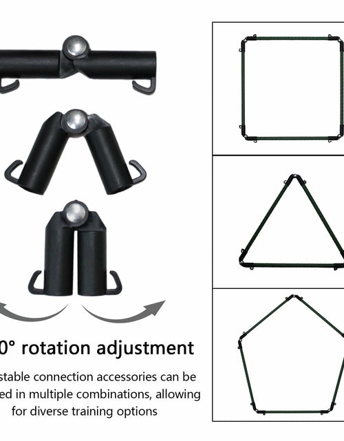 Load image into Gallery viewer, Huang Yunming 7pc Pentagonal Agile Speed Rings Portable Training Set

