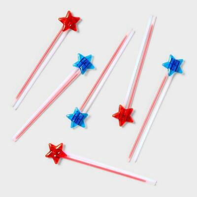 Load image into Gallery viewer, Sun Squad™ 8ct Glow Stick Star Bracelets
